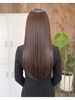 零秒女髪 千里丘店 大人女性の髪質改善で叶える艶やかロングヘア艶髪美髪艶感