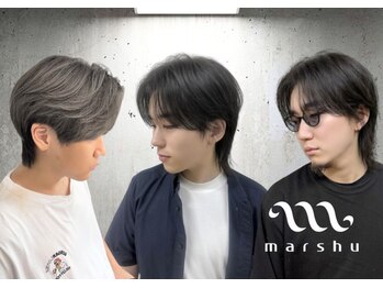 マーシュ 梅田(marshu)の写真/【大阪梅田駅徒歩5分/中崎町駅徒歩1分】cut￥4500◆高技術が低価格♪20時半まで仕事帰りOK[全席半個室♪]