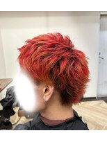ニルバ(niLva)&nbsp;短髪『スパイキーショート × デザインカラー』色遊びヘア