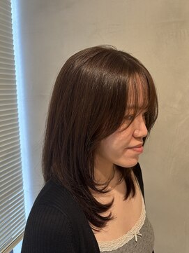 エル バイ ゼノン ビューティー(L by ZENON BEAUTY) ダークパープル/ナチュラルショート/ミルクブラウン/天王寺