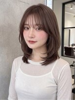 ロイ 北千住(ROI)&nbsp;ハッシュカット/グレージュ/デザインカラー[北千住駅]