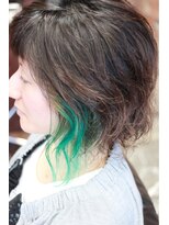 オーバーキャプテンネイキッド(OVER CAPTAIN NAKED) ポイントカラーがハイセンス★アルペングリーン