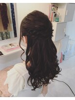 シュエット(Chouette)&nbsp;ねじり留めハーフアップ