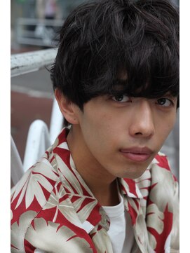 ブークル(boucle) 外国人風無造作ショートマッシュ