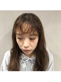 似合わせニュアンス前髪パーマ