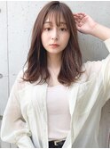 オリーブグレージュ可愛いひし形シルエットクアンク【riko立野】