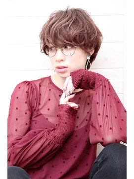 オーシャン(Ocean) [OCEAN Hair&Life藤原純] マッシュグレージュショート☆