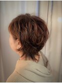 フェミニンな柔らかショートスタイル