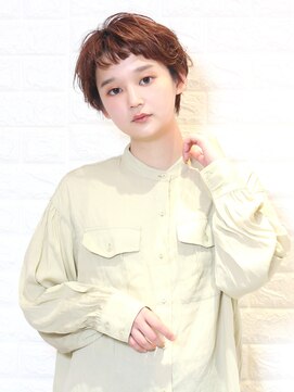 ムム(mumu) ナチュラルショート/ブラウン/抜け感/20代30代40代50代