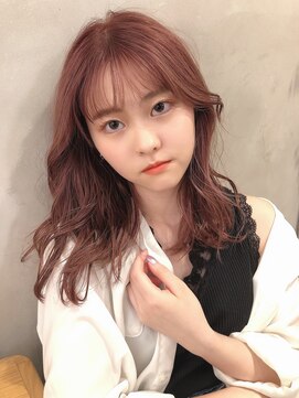 アナザーワールド(ANOTHER WORLD) ダブルカラー/ピンクベージュ/クリアピンクブラウン【渡辺まみ】