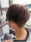 刈り上げマッシュスタイル