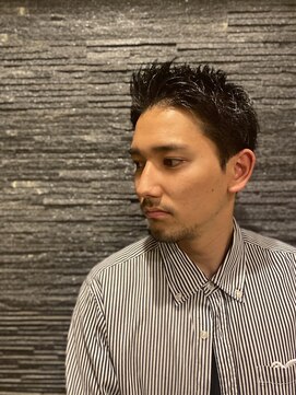 ヒロギンザ 恵比寿店(HIRO GINZA) ツーブロックビジネスショートフェードスパイラルツイストパーマ