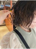 【三ツ井純】ナチュラルパーマ スパイラルパーマ こなれヘア小顔