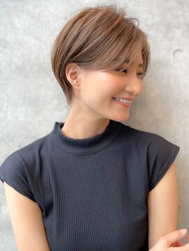 エインアンリー 表参道(AIN.ANLY.) 前髪長め大人ショート20代30代40代【AIN.表参道】川原大地