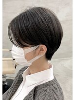 ソーコ 渋谷(SOCO)&nbsp;ひし形ショートくびれショートボブベリショートボブ黒髪ショート