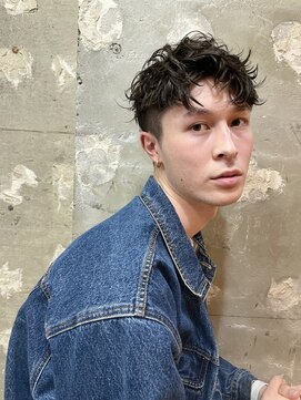 アカ(ACA) ツイストスパイラルパーマツイストパーマメンズマッシュ札幌大通