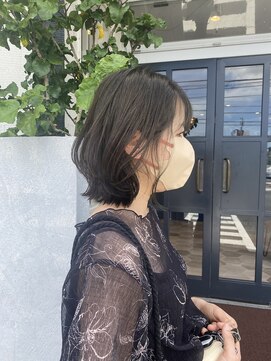 ラグ バイ シゲルカットクラブ 神田久志本店(lag) オリーブカラー