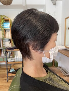 ホロホロ ヘアーデザイン(holoholo Hair Design) 30代40代50代◎乾かすだけで決まる大人ナチュラルショートボブ