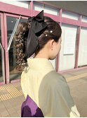 卒業式 着付け+ヘアセット
