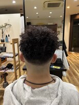 スウェル 千葉店(Swell)&nbsp;メンズツイストパーマスパイラルパーマフェード[千葉]