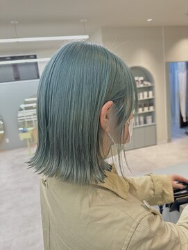 デコヘアーチーノ(DECO HAIR Ccino) ホワイトグリーン