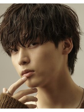 オーシャントーキョー ホワイト 原宿(OCEAN TOKYO WHITE) 波巻きマッシュスパイラルパーマツイスパ