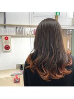 ニフティ(nifty)&nbsp;裾カラー×オレンジ