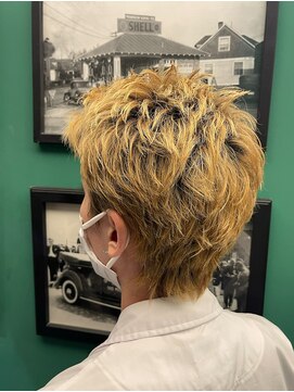 ヒロギンザバーバーショップ 丸の内店(HIRO GINZA BARBER SHOP) スパイキーショート