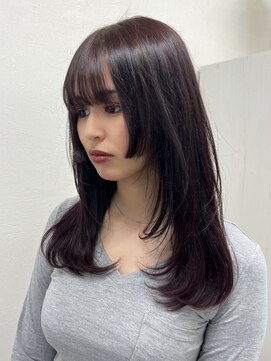 ハチ(HACHI) 垢抜けカラーにはワインレッドがオススメ♪