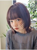 ウルフボブスタイル