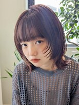 アンバー 池袋(amber)&nbsp;ウルフボブスタイル