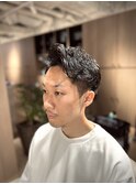 大人ワイルドなウェーブパーマ