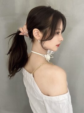 ロンド ジュルード 名古屋(Lond jeloud) 結んでも美しいお顔周りカット♪