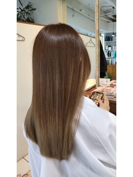 オンリー(ONLY) イルミナカラー×髪質改善×カット