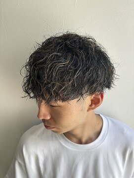 グラフ 立川(Graph.) ツイスパメッシュマッシュメンズパーマ