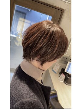 プラグ ヘアーデザイン 大名店(PLUG hair design) ショートボブ/ショートヘア/脱白髪染め/白髪ぼかし/髪質改善