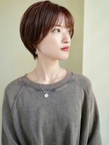 グリッター 仙台中央店(GRITTERs)&nbsp;大人ショート/ピンクブラウン/ピンクベージュ/似合わせカット