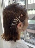 オールバックスタイル