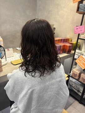 アチーブリス(achieve Liss) 立体感デジタルパーマ大人可愛いウェーブミディ20代30代40代