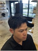 アップバングショート