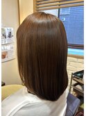 縮毛矯正ストレート/サラツヤミディアム40代50代