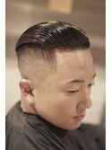 スリックバック　DAP 吉祥寺バーバー　メンズカット