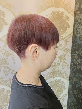 レヴェヘア rever hair アシンメトリーショートヘア