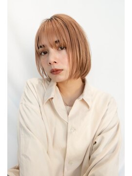 ドリップ バイ ハバナ 原宿(driP. by HAVANA) 20代30代ミディアム顔周りレイヤーカット髪質改善ストレート