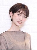 大人可愛いショートマッシュ【代々木/新宿】