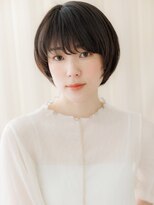 カバーヘア ブリス 川口(COVER HAIR bliss)&nbsp;顔周りレイヤーカット黒髪小顔マッシュショートZ川口30代40代