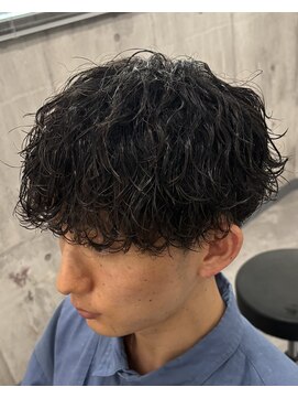 ビカムメンズヘアー 栄店(become men's hair) 王道人気波巻きパーマ/名古屋栄メンズ美容室/メンズカット