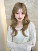 暗めカラー/韓国風巻き/レイヤーカット/髪質改善/縮毛矯正/池袋