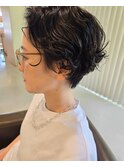 ショートボブパーマ