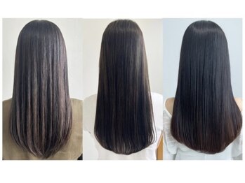 レミー(REMY)の写真/【京都/二条駅徒歩1分】スタッフの接客と上質な薬剤がウリ◎豊富なメニューでダメージを補修し理想の艶髪に